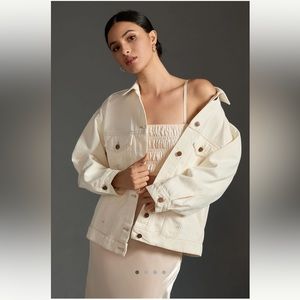 Pilcro Boyfriend Denim Jacket Size Small